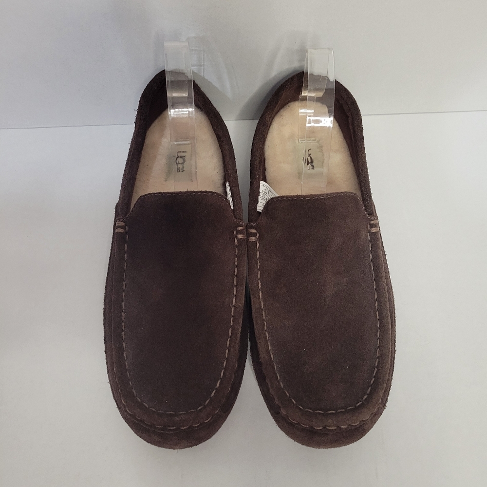 Ugg suede slipper loafers men size 10 brown